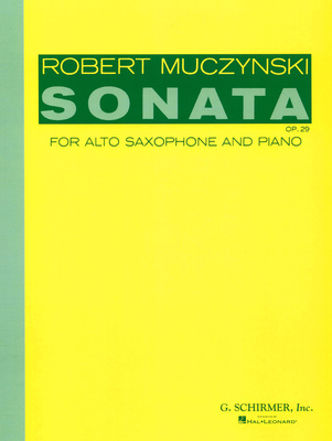 G. Schirmer Muczynski Sonata op. 29 nošu izdevums