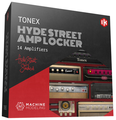 IK Multimedia TONEX Hyde Street Amp Locker pastiprinātāju modelēšanas kolekcija