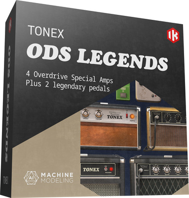 IK Multimedia TONEX ODS Legends pastiprinātāju modelēšanas kolekcija