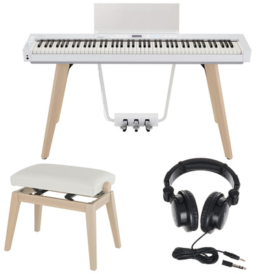 Casio PX-S7000 WE Deluxe Bundle digitālās skatuves klavieres