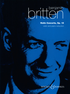 Boosey & Hawkes Britten Violinkonzert op. 15 notis vijolei
