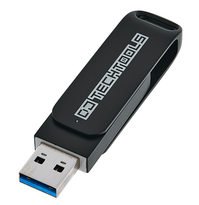 DJ Techtools Chroma Drive 256GB Black USB zibatmiņa