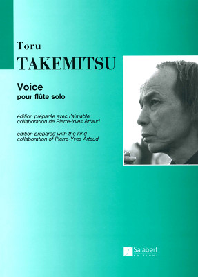 Editions Salabert Takemitsu Voice klasiskās notis flautai
