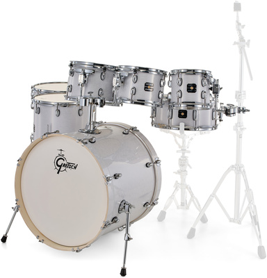 Gretsch Drums Energy White Pearl 7pcs Set bungu korpusu komplekts