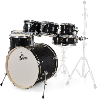 Gretsch Drums Energy Black Fame 7pcs Set bungu korpusu komplekts