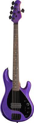 Music Man Dark Ray 5 Plasma Purple elektriskā basa ģitāra
