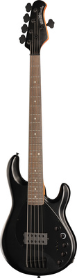 Music Man Dark Ray 5 Stealth Black elektriskā basa ģitāra