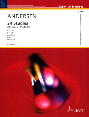 Schott Andersen 24 Etüden op.15