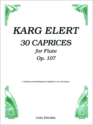 Carl Fischer Karg-Elert 30 Caprices op. 107