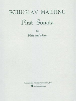 Associated Music Publishers Martinu Sonata No. 1 notis flautai