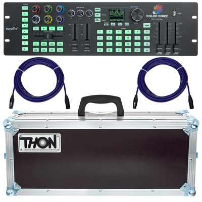 Eurolite DMX LED Color Chief Bundle DMX apgaismojuma vadības pults