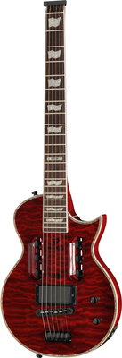 Traveler Guitar LTD EC-1 See Thru Black Cherry ceļojumu elektriskā ģitāra