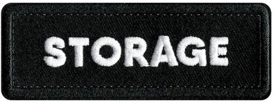 CRDBAG Patches Storage 3 Pcs uzšuves komplekts