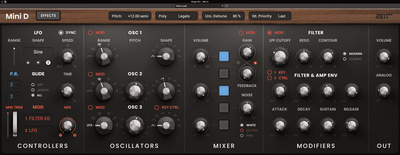 AIR Music Technology Mini D