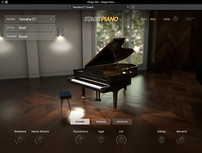 AIR Music Technology Stage Piano virtuālais instrumenta spraudnis