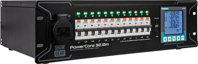 Showgear PowerCore 32.12m strāvas sadales bloks