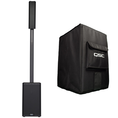 QSC KC 12 BK Cover Bundle kolonnas PA skaļruņu sistēma