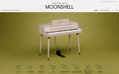 Native Instruments Electric Keys - Moonshell elektrisko klavieru paraugu bibliotēka