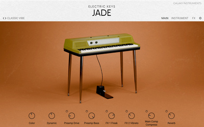 Native Instruments Electric Keys Jade elektriskā klavieru paraugu bibliotēka