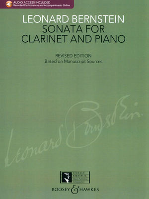 Boosey & Hawkes Bernstein Sonata For Clarinet