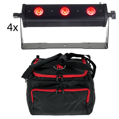 Varytec Giga Bar HEX 3 Bundle LED stienis