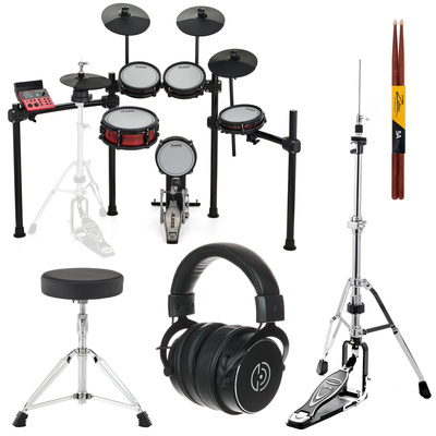 Alesis Nitro Ultimate Drum Kit Bundle elektronisko bungu komplekts