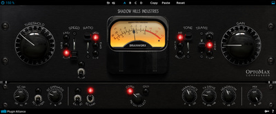 Plugin Alliance Shadow Hills OptoMax optiskais kompresora spraudnis