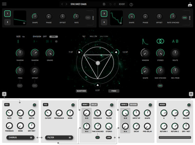 Imaginando GRFX Granular Effects efektu spraudnis