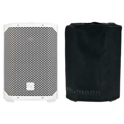 EV Everse 8 White Cover Bundle aktīvais pilna diapazona PA skaļrunis