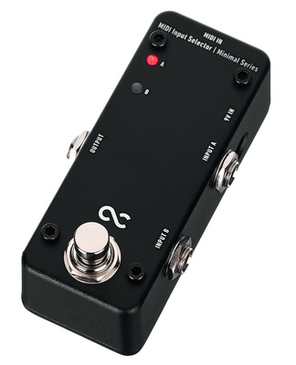 One Control Minimal MIDI Input Selector slēdža pedālis