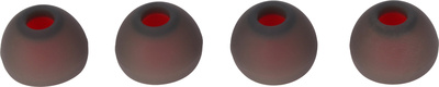 XVive Soft Silicone Ear Tips S BLK 4 in-ear austiņu uzgaļi