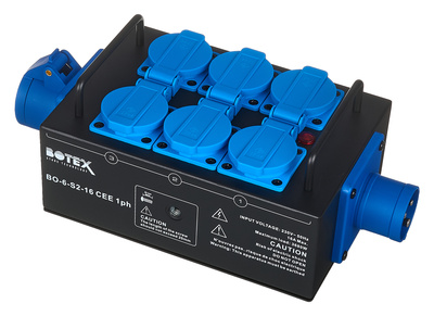 Botex Power box BO-6-S2-16 CEE 1ph