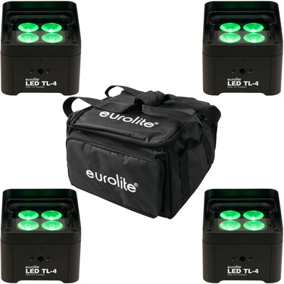 Eurolite LED TL-4 QCL Trusslight Bundle LED prožektoru komplekts