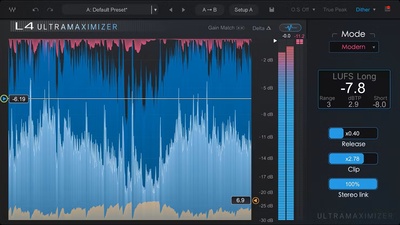 Waves L4 Ultramaximizer limitera spraudnis