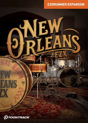Toontrack EZX New Orleans bungu skaņu bibliotēka