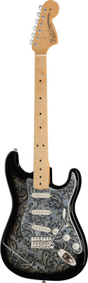 Fender MIJ Strat MN Black Paisley