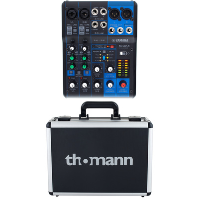 Yamaha MG06X Case Bundle analogais mikseris