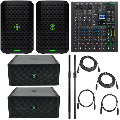 Mackie GO Mobile Party Bundle DJ PA komplekts