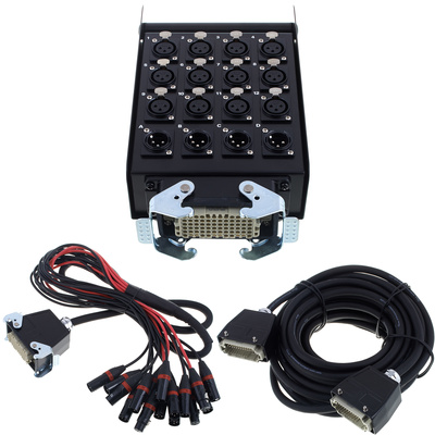 the sssnake MTS 124 Bundle daudzkanālu multipin kabeļu komplekts