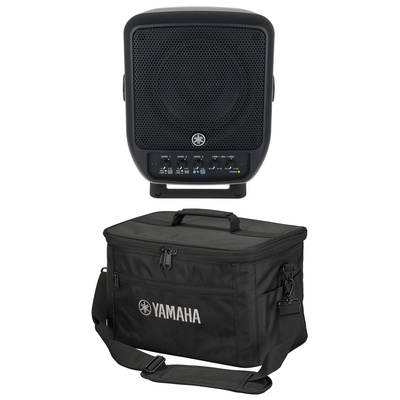 Yamaha Stagepas 100 Case Bundle aktīvais pilna diapazona PA skaļrunis