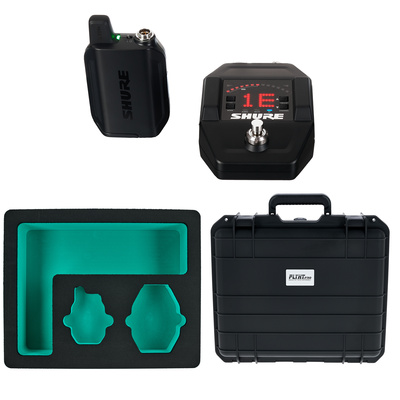 Shure GLXD16+ Inlay Case Bundle bezvadu sistēma ģitārai un basģitārai