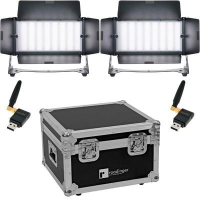Eurolite LED PLL-384 CW/WW Bundle LED prožektoru komplekts