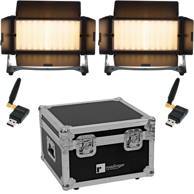 Eurolite LED PLL-384 RGB/WW Bundle LED prožektoru komplekts