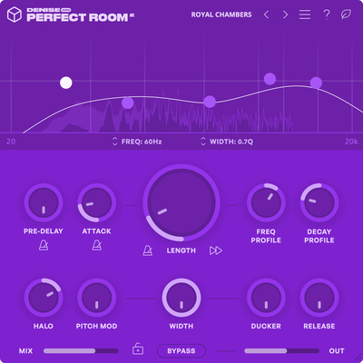 Denise Audio Perfect Room 2 reverba spraudnis