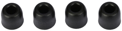 XVive Memory Foam Ear Tips S BLK 4 in-ear austiņu uzgaļi
