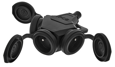 PCE 243711-ssc Taurus2 3Way Socket strāvas savienotājs