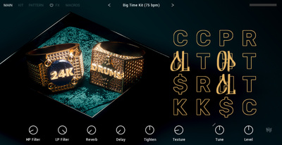 Native Instruments 24K Drums virtuālie bungu instrumenti