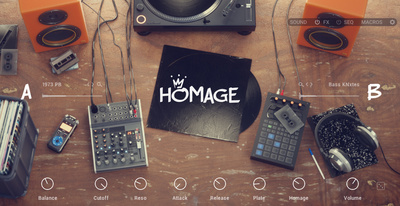 Native Instruments Homage virtuālais instruments