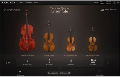 Native Instruments Cremona Quartet Ensemble virtuālais instruments