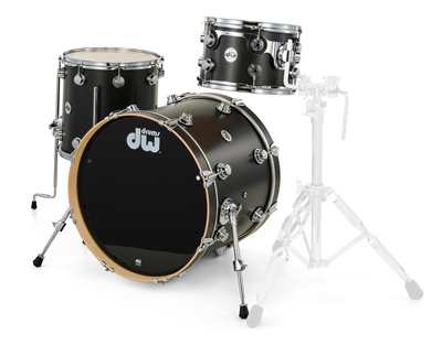 DW 20″ Satin Oil Ebony 3pcs Set